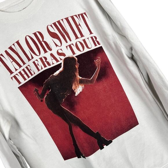 Taylor Swift Sweaters - Taylor Swift Womens M The Eras Tour Official Merch Concert Crewneck Sweatshirt